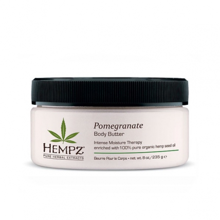 Питательный крем для тела фото Hempz Pomegranate Body Butter - Крем питательный для тела Гранат, 235гр - Купить