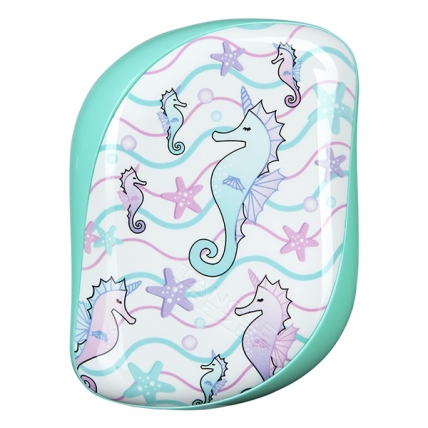 Tangle Teezer Compact Styler Sea Unicorns - Расческа для волос, зеленый/белый