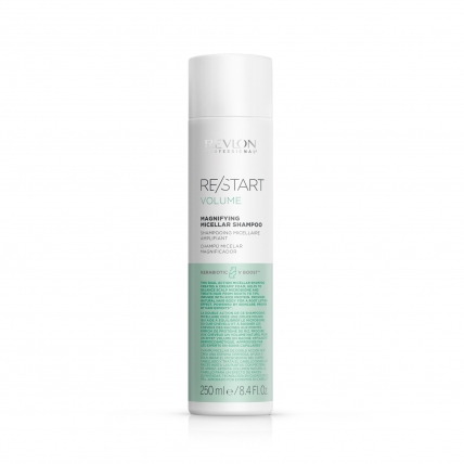 Revlon Restart Volume - Мицеллярный шампунь для тонких волос, 250мл