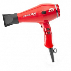 Parlux 3200 Plus - Фен для волос (красный, 1900W)