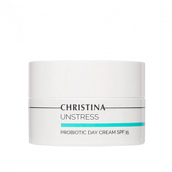 Christina Unstress Probiotic day Cream - Крем дневной с пробиотическим действием SPF12, 50мл