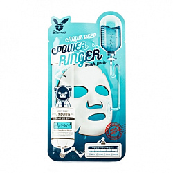 Elizavecca Aqua Deep Power Ringer Mask - Маска для лица увлажняющая тканевая