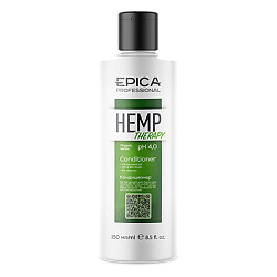 Epica Hemp therapy Organic - Кондиционер для роста волос с маслом семян конопли, 250мл