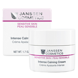 Janssen Cosmetics Sensitive Skin Intense Calming Cream - Крем успокаивающий интенсивного действия, 50мл