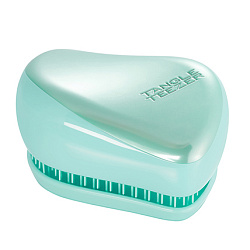 Tangle Teezer Compact Styler Frosted Teal Chrome - Расческа для любого типа волос