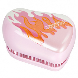 Tangle Teezer Compact Styler Skinny Dip Hot - Расческа для волос, розовый/оранжевый/белый