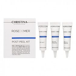 Christina Rose de Mer Post Peel – Набор для постпилингового ухода сыворотка 15мл, сыворотка 15мл, крем-маска 15мл