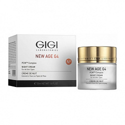 GIGI New Age G4 Night cream PCM™ - Крем ночной омолаживающий с компонентом РСМ, 50мл