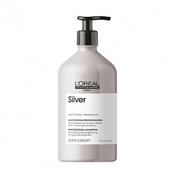L'Oreal Professionnel Silver - Шампунь для осветленных и седых волос, 750мл
