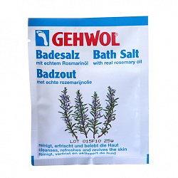 Gehwol Bath Salt - Соль для ванны с розмарином, 25гр