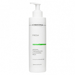 Christina Fresh-Aroma Theraputic Cleansing Milk for oily skin - Молочко очищающее для жирной кожи, 300мл