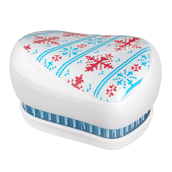 Tangle Teezer Compact Styler Winter Frost - Расческа Зимние морозы (белый)