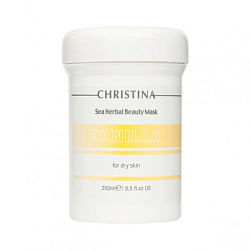 Christina Sea Herbal Beauty Mask Vanilla - Маска ванильная для сухой кожи, 250мл