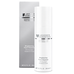 Janssen Cosmetics Demanding Skin Brightening Face Cleanser - Очищающая эмульсия для сияния и свежести кожи, 200мл