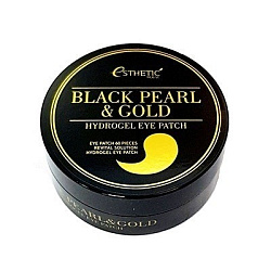 Esthetic House Black Pearl & Gold - Гидрогелевые патчи для глаз, 60шт