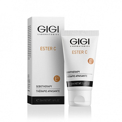 GIGI Ester C Sebotherapy  - Крем для жирной и чувствительной кожи от себореи, 50мл