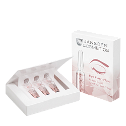 Janssen Cosmetics Eye Flash Fluid - Сыворотка для контура глаз (увлажнение и восстановление), 3*1,5мл