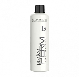 Selective Professional Proteo Perm 1S - Химическая завивка для жестких волос, 1000мл