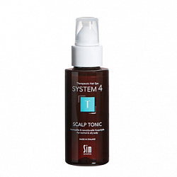 Sim Sensitive System 4 - Терапевтический тоник Т для улучшения кровообращения кожи головы и роста волос, 50мл