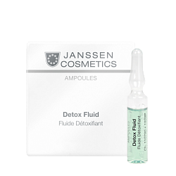 Janssen Cosmetics Detox Fluid - Детокс-сыворотка в ампулах, 7*2мл