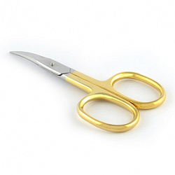 Metzger - Ножницы для ногтей NS-1/4-HG(CVD) изогнутые (позолоченные)