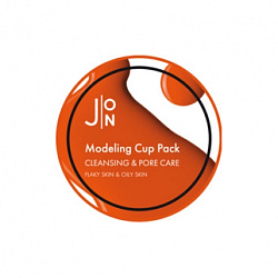 J:on Cleansing & Pore Care Modeling Pack - Альгинатная маска для лица Очищение и Сужение пор, 250г