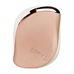 Tangle Teezer Compact Styler Rose Gold Luxe - Расческа для волос, розовое золото/белый