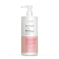 Revlon Restart Color Protective - Мицеллярный шампунь для окрашенных волос, 1000мл