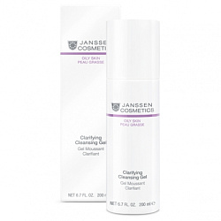 Janssen Cosmetics Oily Skin Clarifying Cleansing Gel - Гель очищающий, 200мл 