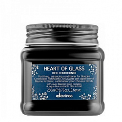 Davines Heart of glass - Кондиционер питательный для защиты и сияния блонда, 250мл