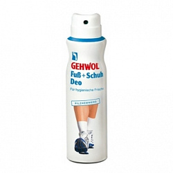 Gehwol Foot+Shoe Deodorant - Дезодорант для ног и обуви, 150мл