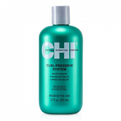 CHI Curl Preserve Low PH Shampoo - Шампунь для кудрявых волос, 355мл