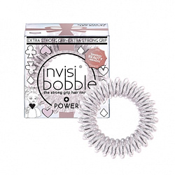 Invisibobble POWER Princess of the Hearts - Резинка-браслет для волос, искристо-розовая, 3шт