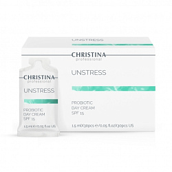 Christina Unstress-Probiotic – Дневной крем в саше, 30*1,5мл