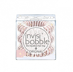 Invisibobble Original Pinkerbell - Резинка-браслет для волос, розовый мрамор, 3шт