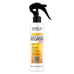 Epica Argania Rise Oragnic - Спрей для придания блеска волосам, 250мл