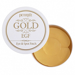 Petitfee Gold EGF Eye & Spot - Гидрогелевые патчи для глаз, 60шт