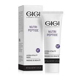GIGI Nutri Peptide Hydra Vitality Beauty Mask - Пептидная увлажняющая маска для молодости и сияния кожи, 50мл