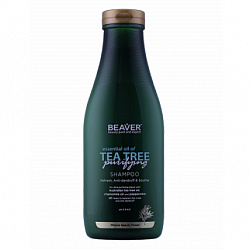 Beaver Tea tree - Шампунь с маслом чайного дерева, 730мл
