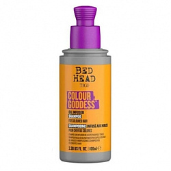 Tigi Bed Head Care Colour Goddess - Шампунь для окрашенных волос, 100мл