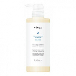 Lebel Viege Shampoo - Шампунь восстанавливающий для волос и кожи головы, 600мл
