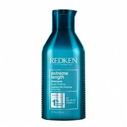 Redken Extreme Lengts Shampoo - Шампунь для роста волос с биотином, 300мл