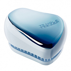 Tangle Teezer Compact Styler Sky Blue Delight Chrome - Расческа для волос, синий металлик/голубой