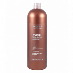 Kapous Professional Magic Keratin - Бальзам для сухих и сильно поврежденных волос, 1000мл