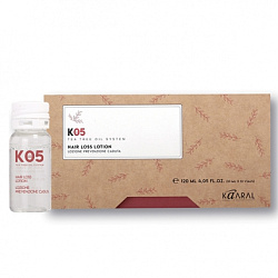 Kaaral K05 Anti Hair Loss Intense Treatment - Лосьон против выпадения волос, 12*10мл