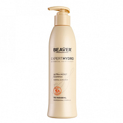 Beaver Expert Hydro Ultra - Ультра увлажняющий шампунь для сухих и поврежденных волос, 320мл