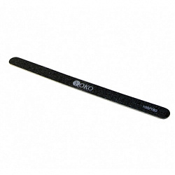 Yoko - Пилка на деревянной основе 100*180 черная, прямая SBF 015 P