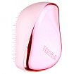 Tangle Teezer Compact Styler Baby Doll Pink Chrome - Расческа для волос, розовый металлик/розовый