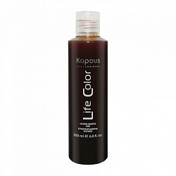 Kapous Professional Life Color - Шампунь оттеночный для волос коричневый, 200мл