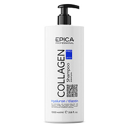 Epica Collagen PRO - Шампунь для увлажнения и реконструкции волос, 1000мл